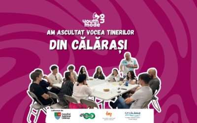 La Călărași, tinerii au intrat în dialog direct cu actorii locali